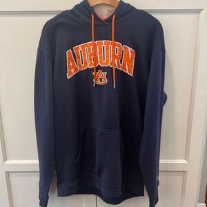 Auburn University Vintage Champion Hoodie Sweatshirt Applique Letters